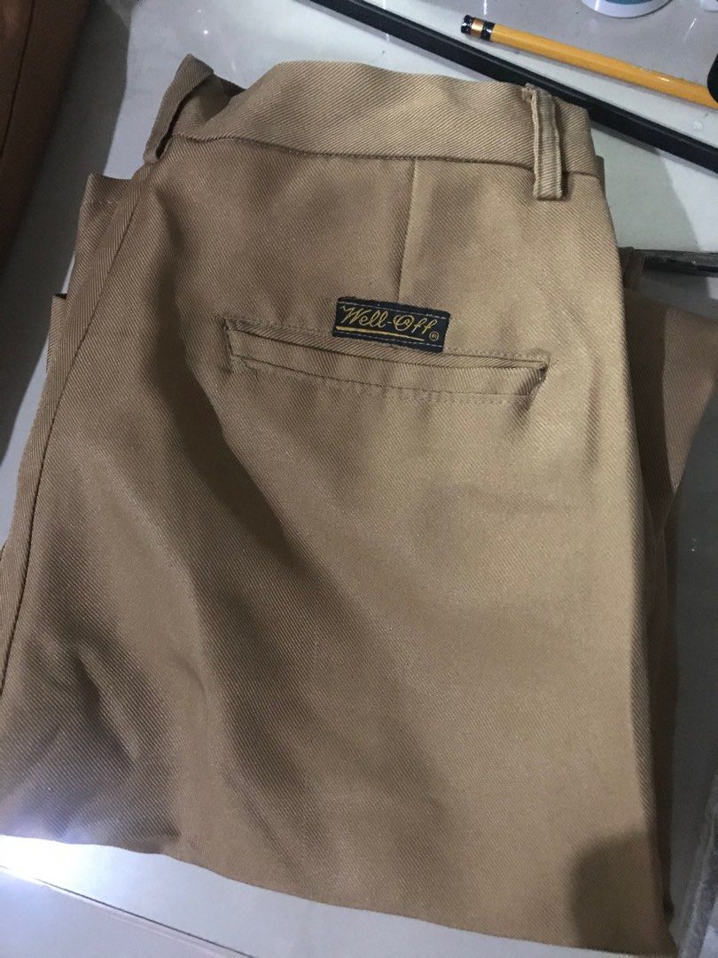 Uniform boys polo and brown pants on Carousell