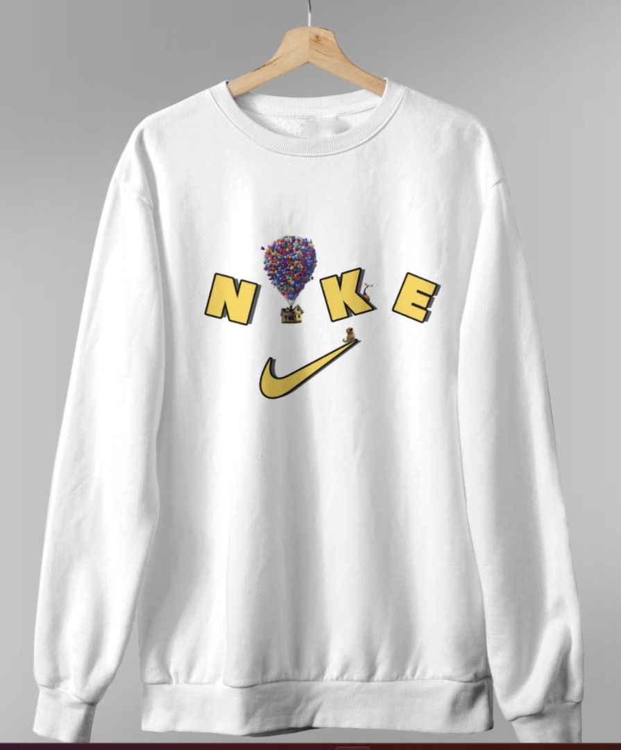 Unisex Pullover Sweater Disney Themed Nike Parody Spoof Nike Cute