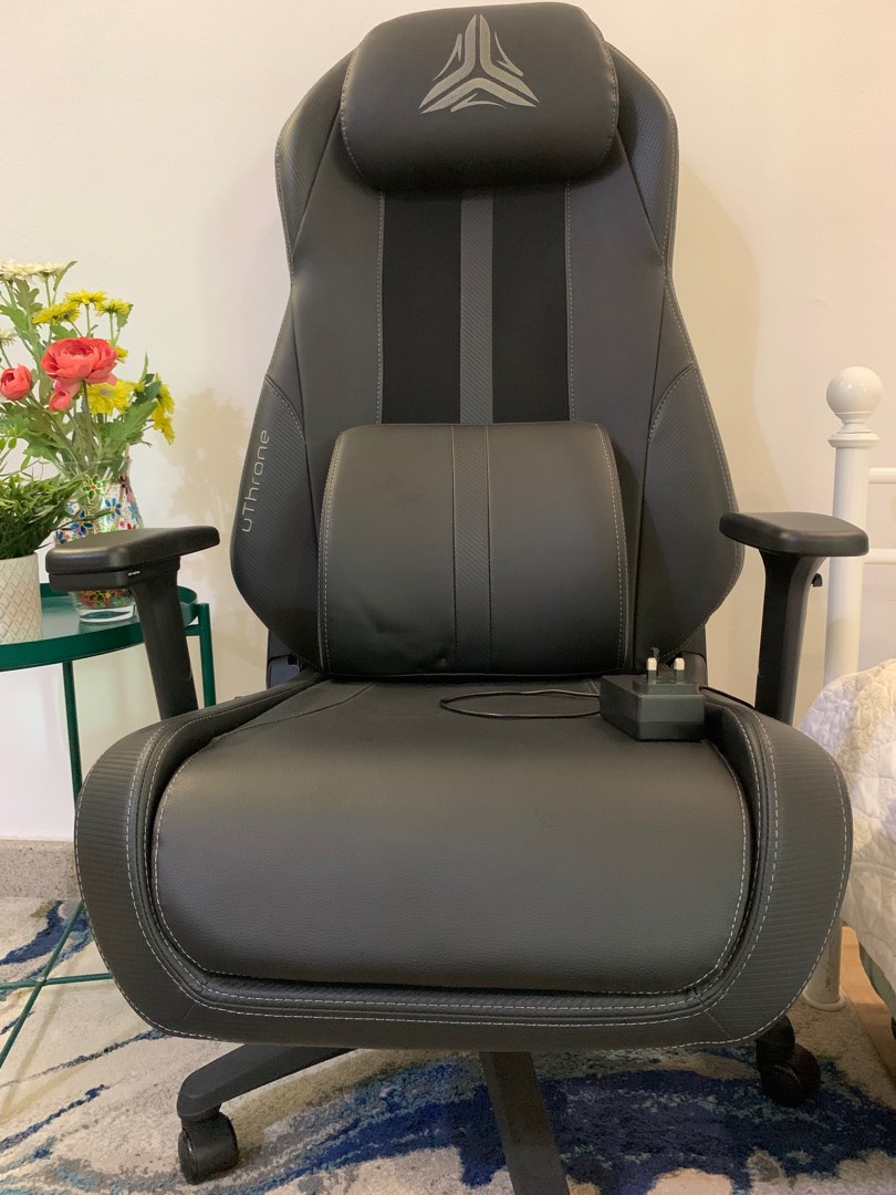 Uthrone gaming office massage chair was RM2500 Furniture Home