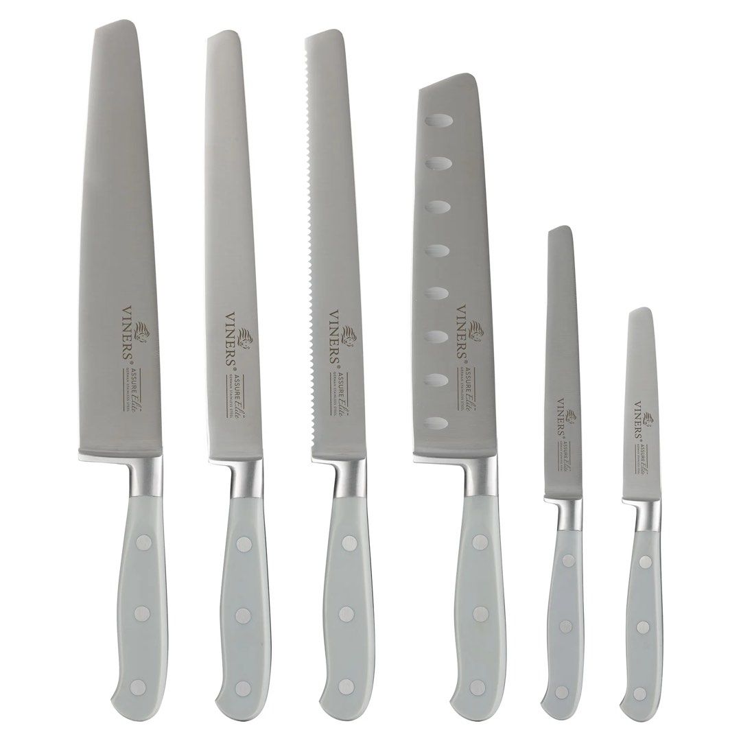 Viners Assure Elite 7pce Knife Block Set, Furniture & Home Living