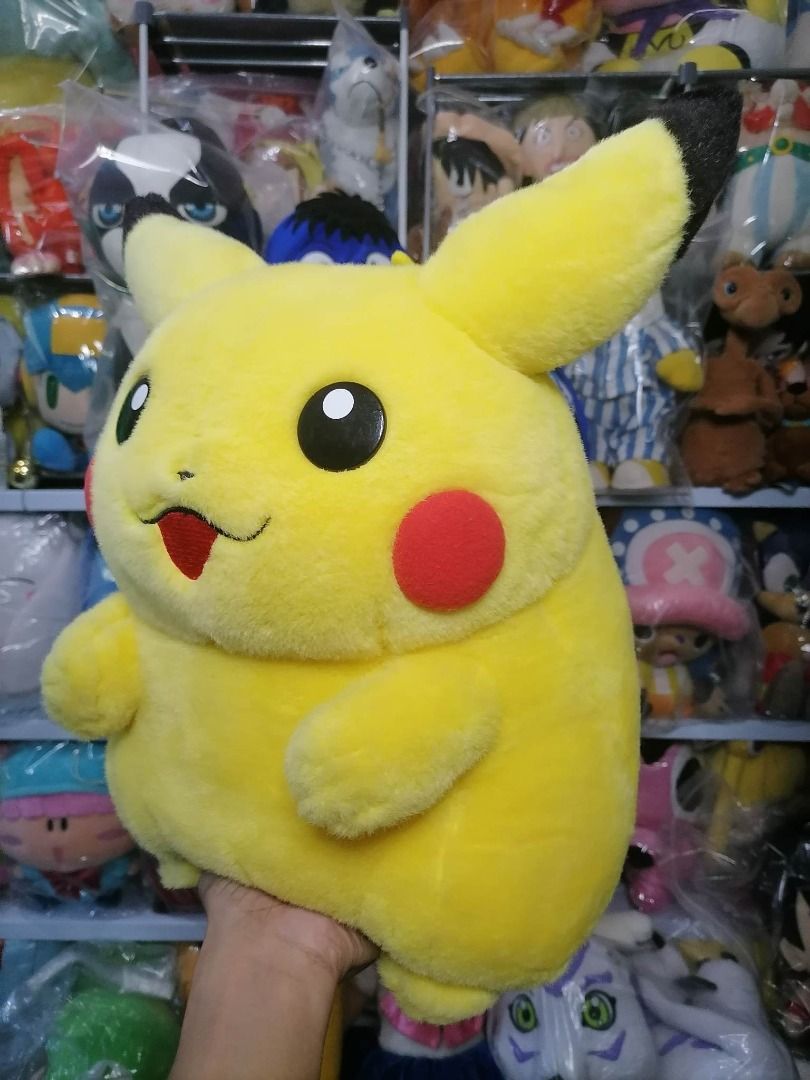Fuzzy pikachu plush hotsell