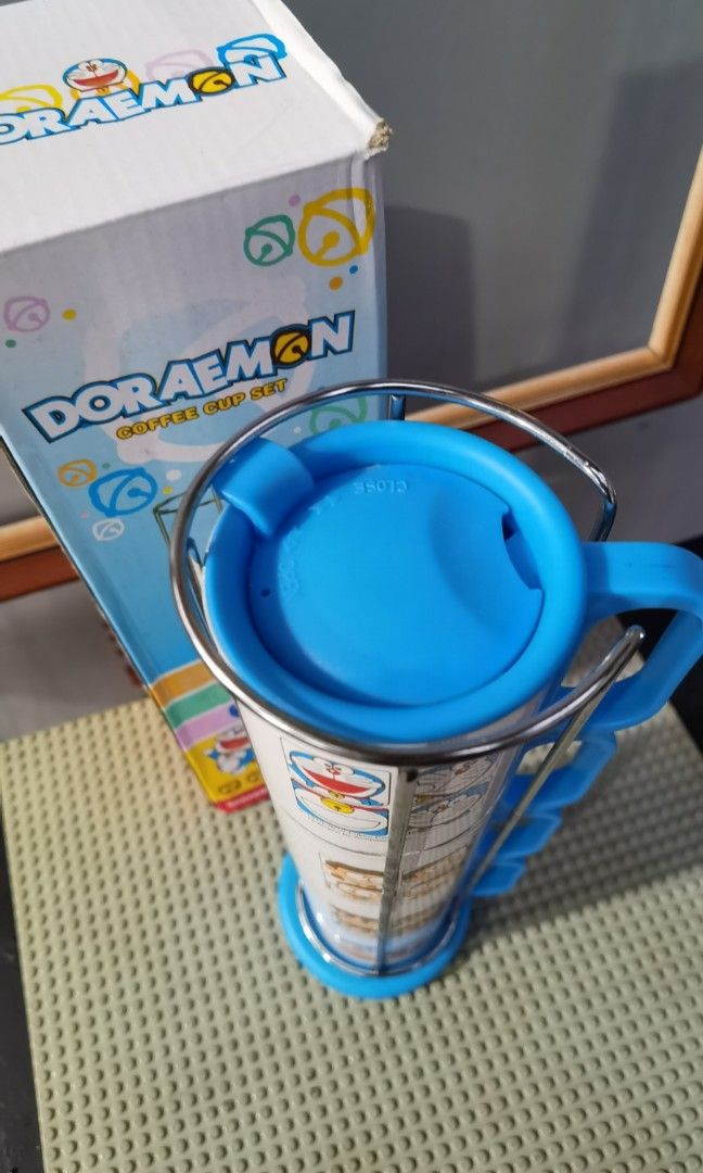 Vintage Doraemon Coffee cup set (Category: Coffee & Tea Tableware) located in Quezon City. Submitted by vintagespektroom (Listing ID 1247740621, Image 3). Description: If interested just text or call me 09171548596 Quezon city area Can ship at buyer's expense MOP: Lalamove COD/ Bank Transfer/ Gcash..