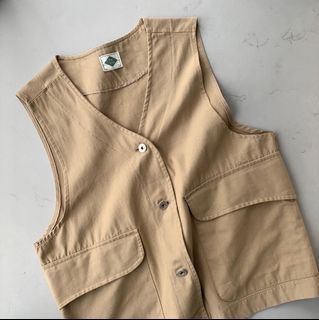 潮人必備日本Wtaps DITCH / KNIT VEST / ACRYLIC. CRST Black Size M 