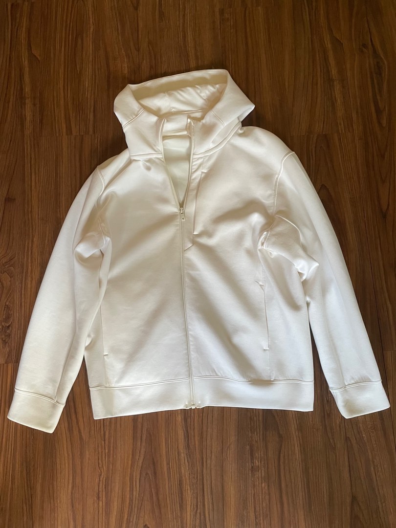 White uniqlo clearance jacket