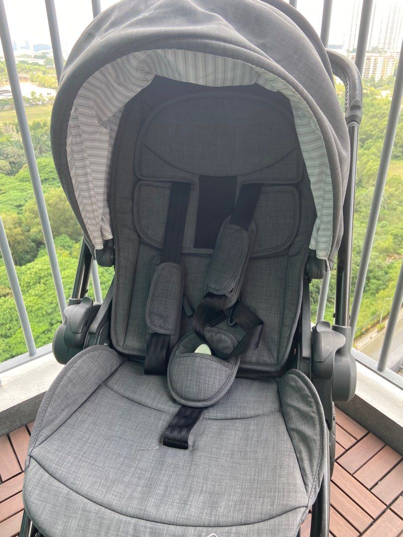 WTS egg Quail Stroller Quantom Grey