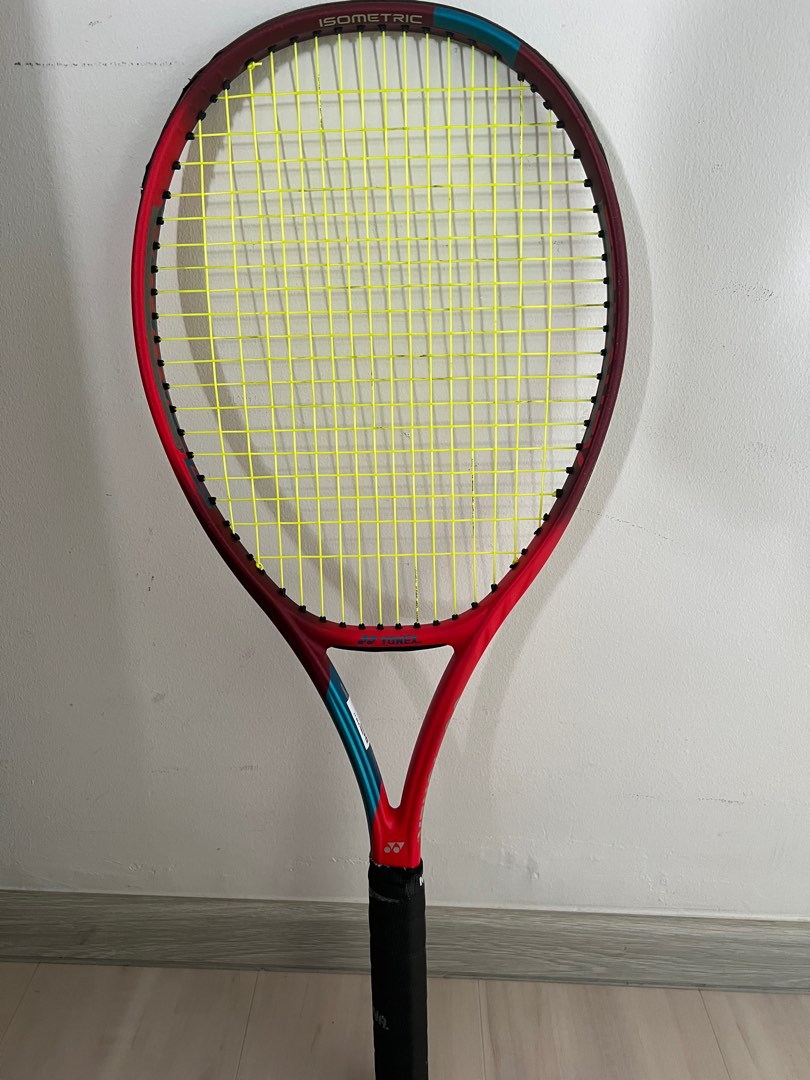 Yonex vcore 98L (light) 285g poly tour pro PTP 17 50/50 lbs strung July