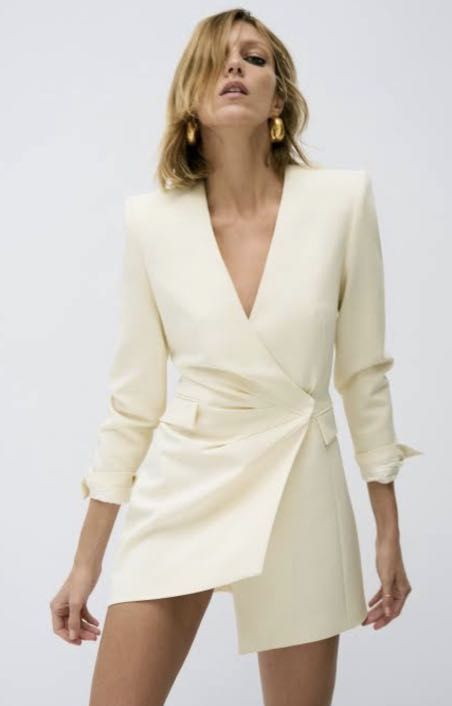 Mini blazer hotsell dress zara