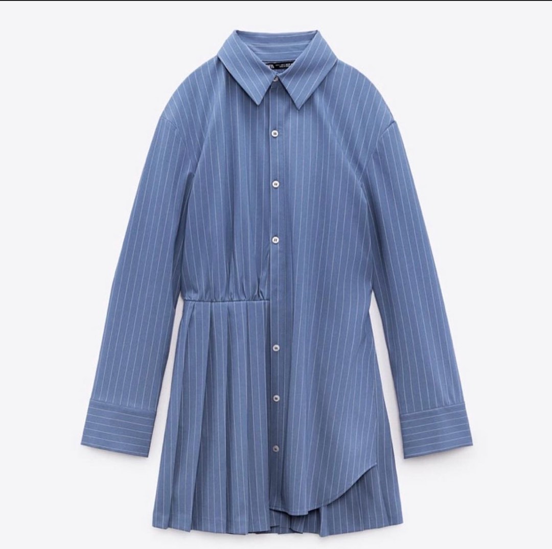 Zara Pinstripe Dress on Carousell