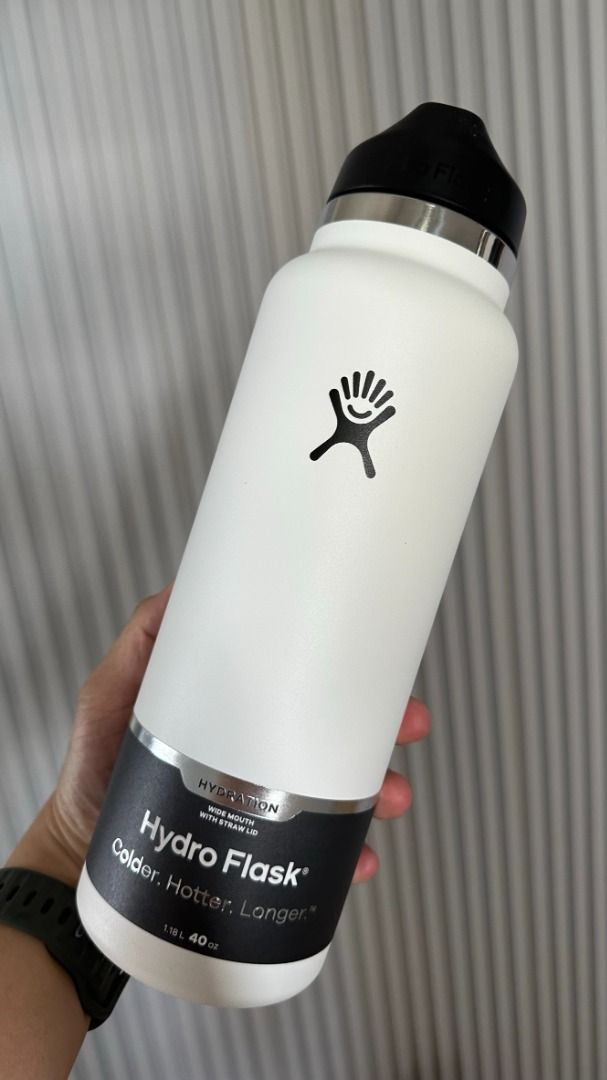 100 Authentic Thermal Bottle Hydro Flask 40oz 1182ml Wide Mouth