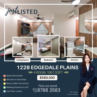 122b Edgedale Plains Punggol Edge