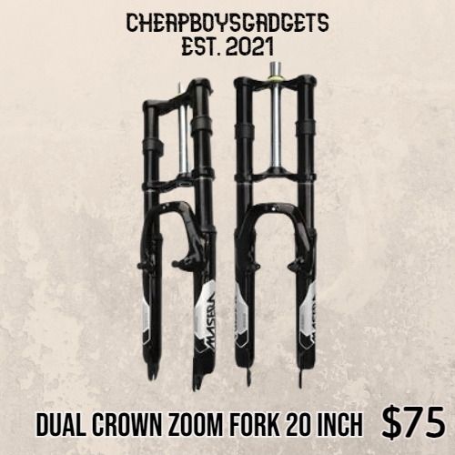 20 inch zoom suspension fork ebike electirc bicycle eco drive jimove mc lc mini motor venom mobot orca rogi qs motor zl sinewave yyk keli shimano kmc