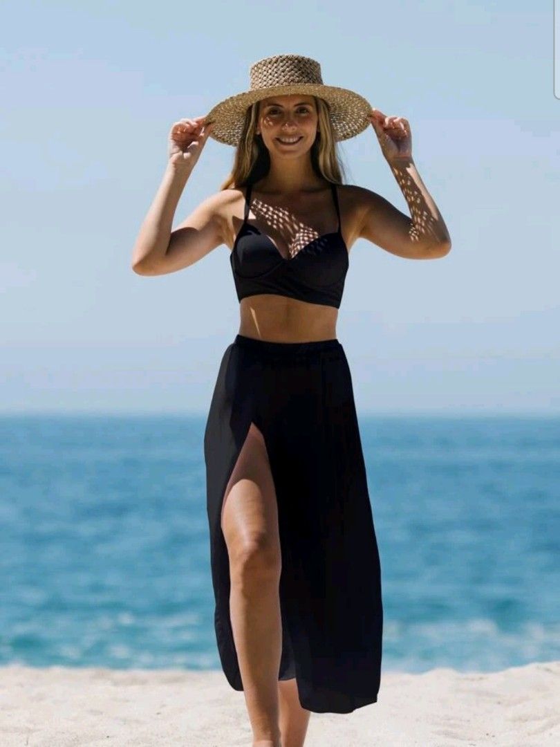 Beach skirt cheap and top