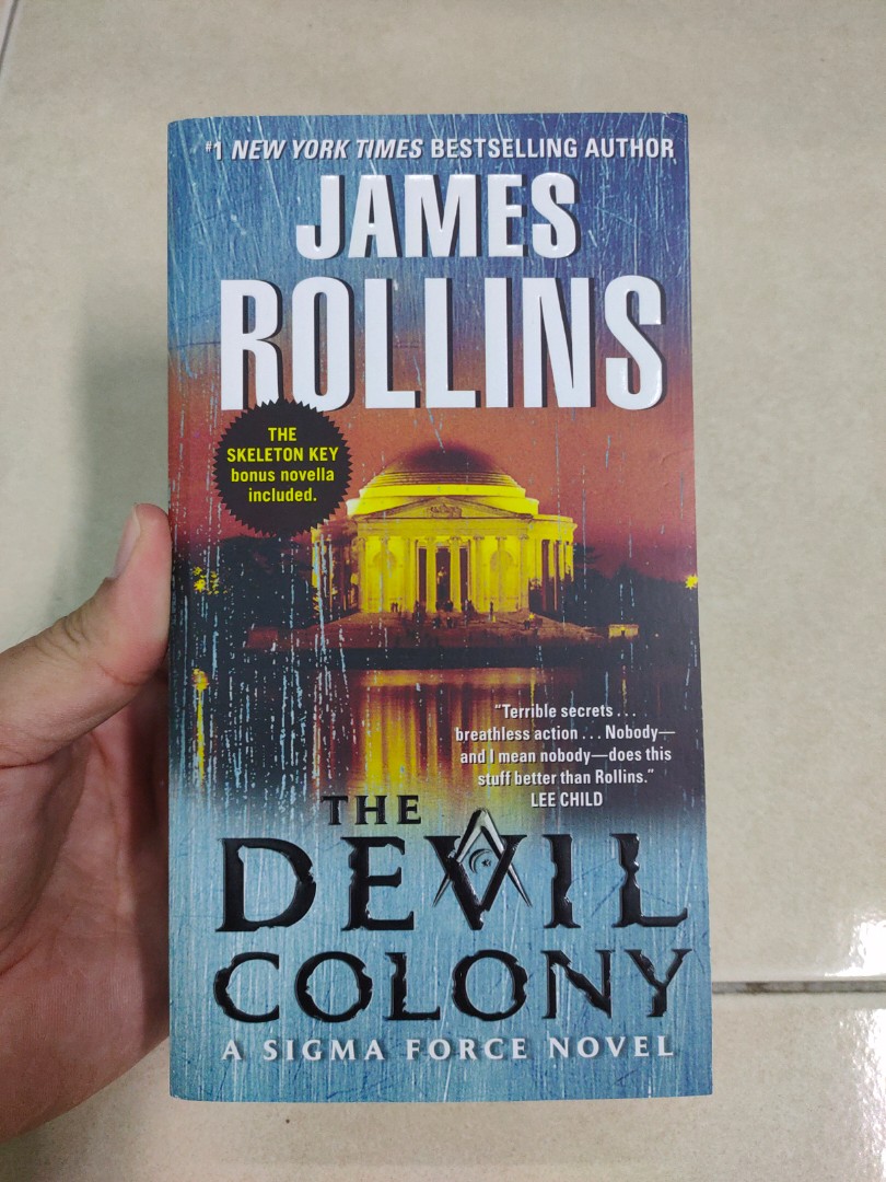 Sci-Fi),　Storybooks　Colony　Books　Mystery　100%　Rollins　Adventure　Force　Original　The　by　(Thriller　James　Devil　Magazines,　(Sigma　Carousell　#7)　Hobbies　Toys,　on