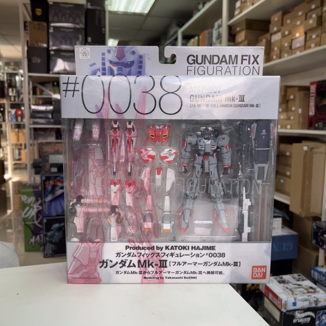 done [放得高搵鬍鬚] 不二不議GFF Fix 0038 Gundam Mk-III, 興趣及遊戲