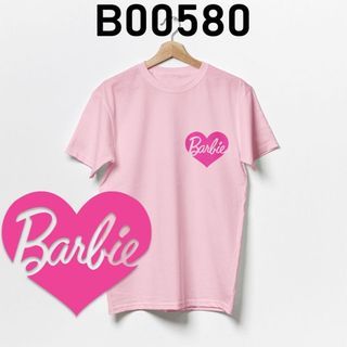 Barbie - Logo Pink Glitter Transfer - Women's Short Sleeve Graphic T-Shirt, Size: 2XL, White