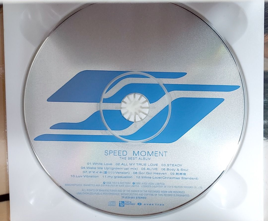 中古CD TFJCD-001 Speed Moment The Best Album 日文歌上原多香子今井