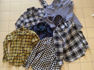 Part 2️⃣ 👕 Checkered Flannel shirts Uniqlo Gap