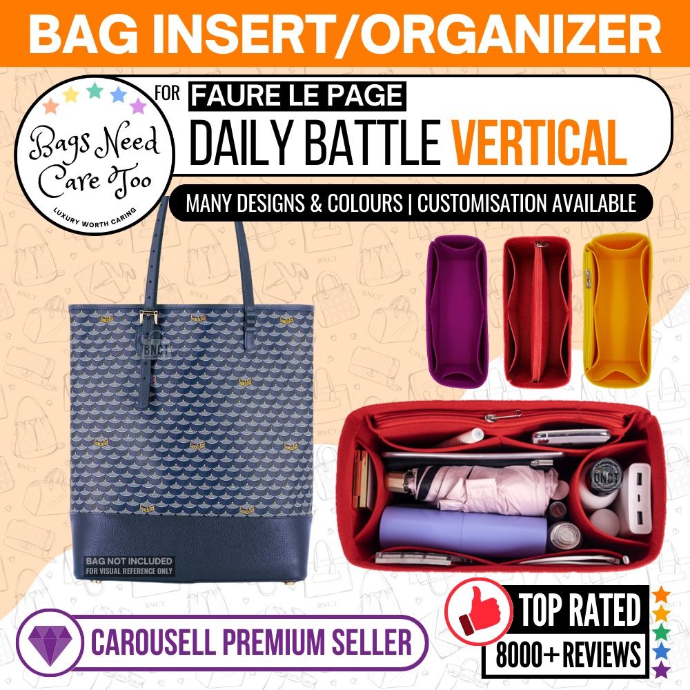 Vertical bag 2025 organizer