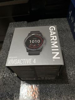 全新絕版 GARMIN Vivoactive 4 GPS 智慧腕錶 運動手錶 悠遊卡