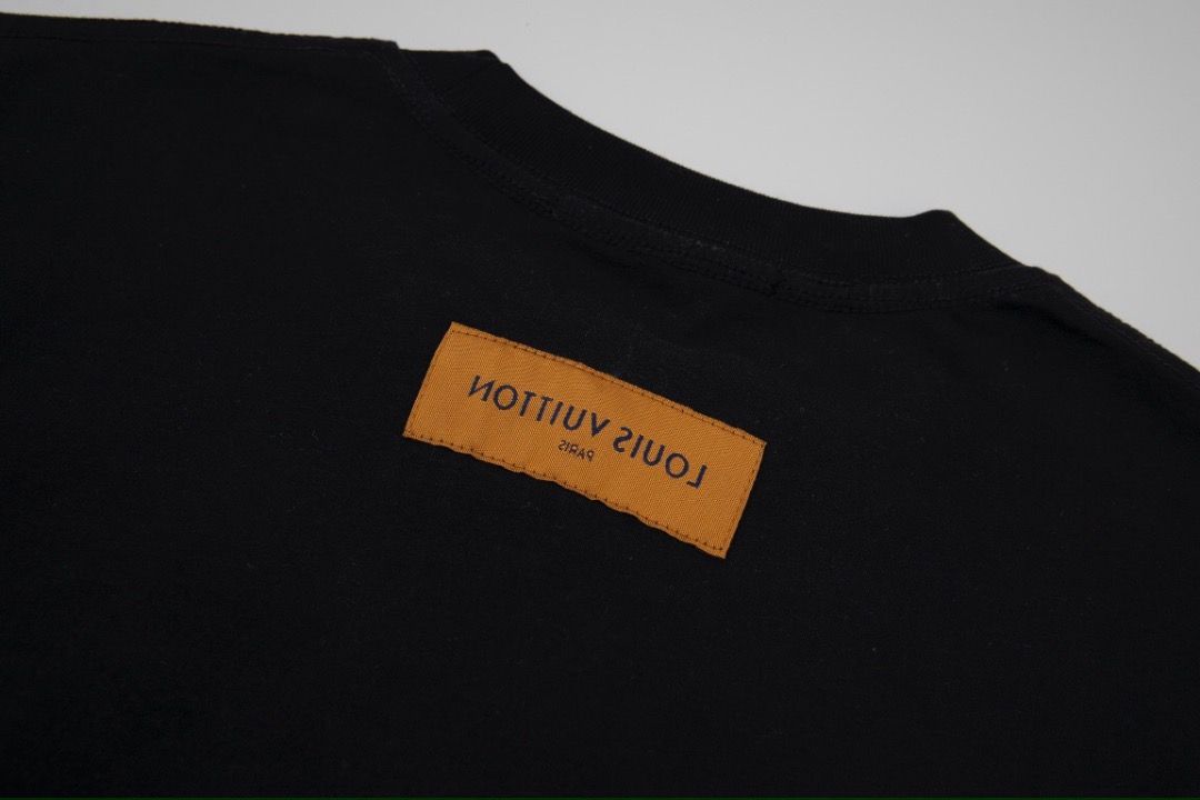 Louis Vuitton x NBA Embroidery Detail T Shirt Milk WhiteLouis