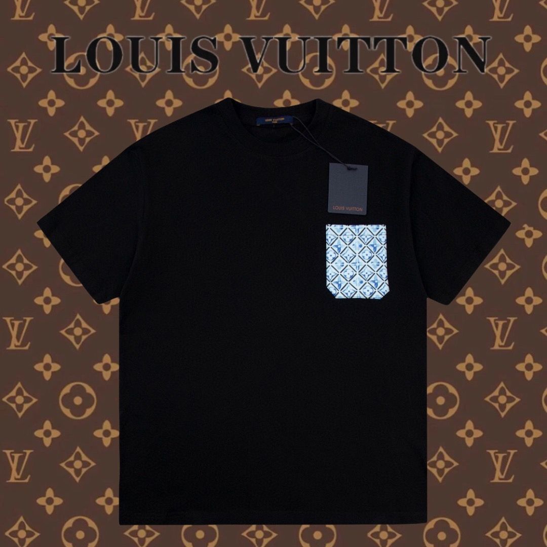 Louis Vuitton x NBA Embroidery Detail T Shirt Milk WhiteLouis