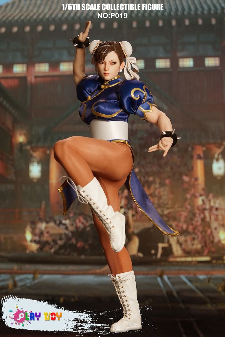 🔥 Play toy 1/6 P019 格斗女神街頭霸王春麗, 興趣及遊戲, 玩具