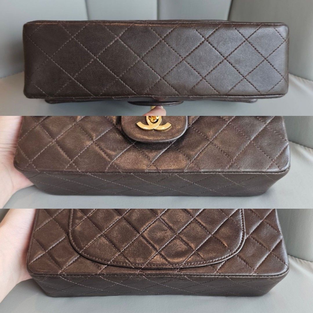 Chanel Vintage Classic Double Flap 23 Chain Shoulder Bag – HEMLINE French  Quarter