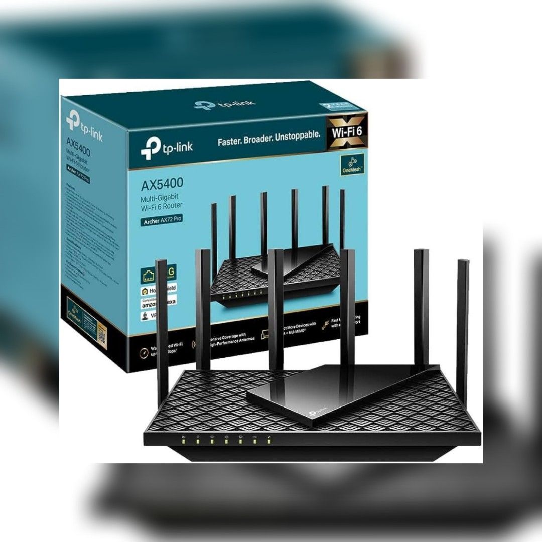 現貨* TP-Link Archer AX72 Pro AX5400 Multi-Gigabit WiFi 6+ 路由器