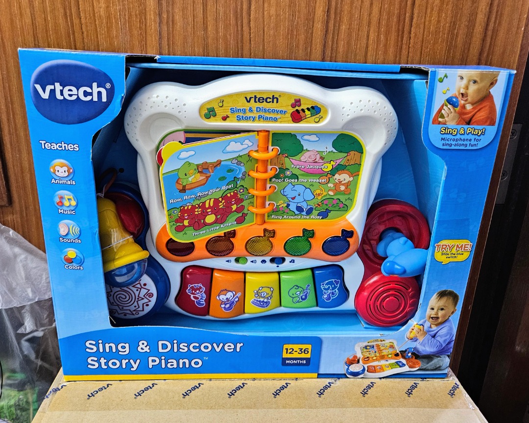 Vtech sing and discover story piano 2025