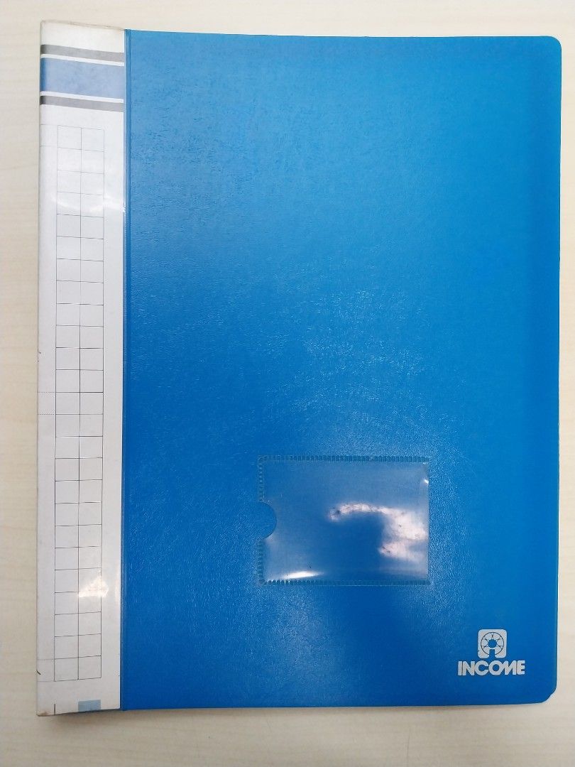 A4 clear file 20 pockets, Hobbies & Toys, Stationery & Craft