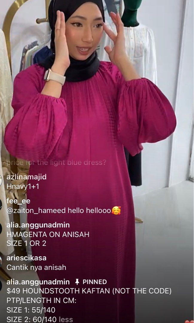 kaftan non hijab