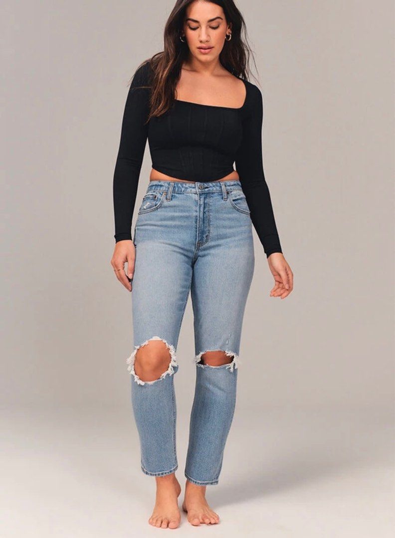 Mom jeans and air force 1 online
