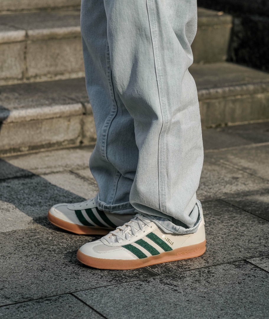 Adidas Gazelle Indoor Dark Green, Men's Fashion, Footwear, Sneakers on  Carousell