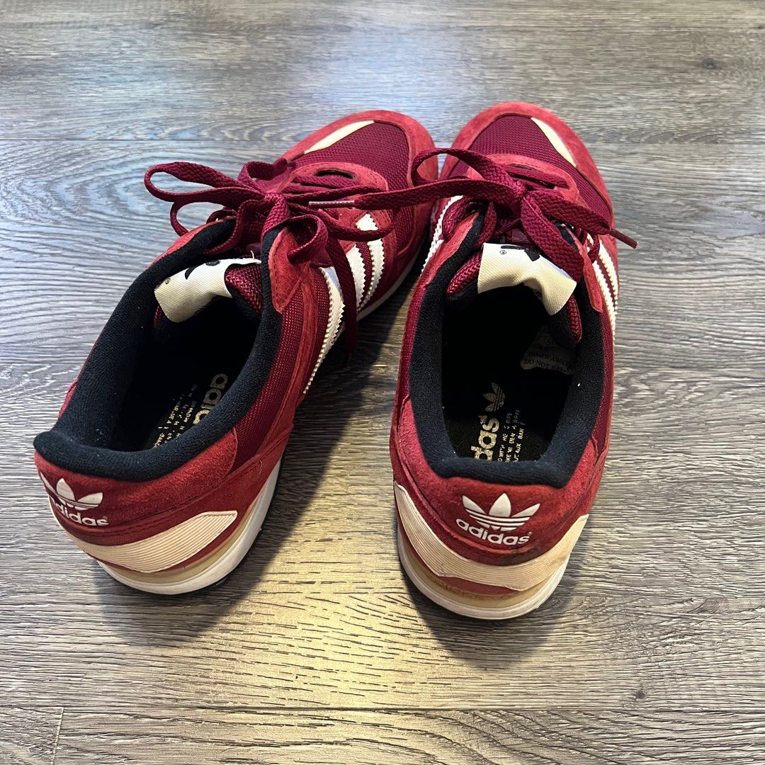 Adidas Orginals Red and white shoe Men s Fashion Footwear