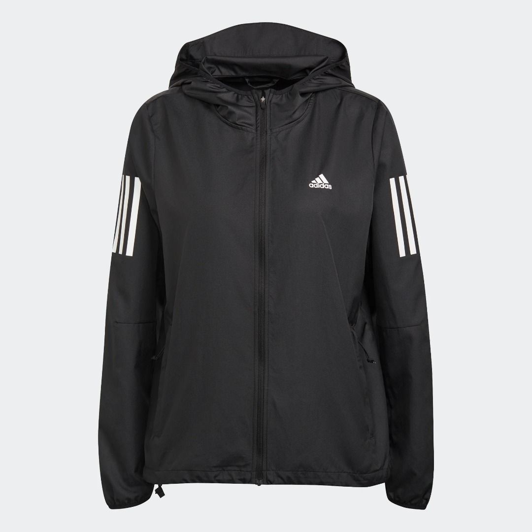 Adidas Own The Run Women Hoodie Run Winbreaker Jacket Original