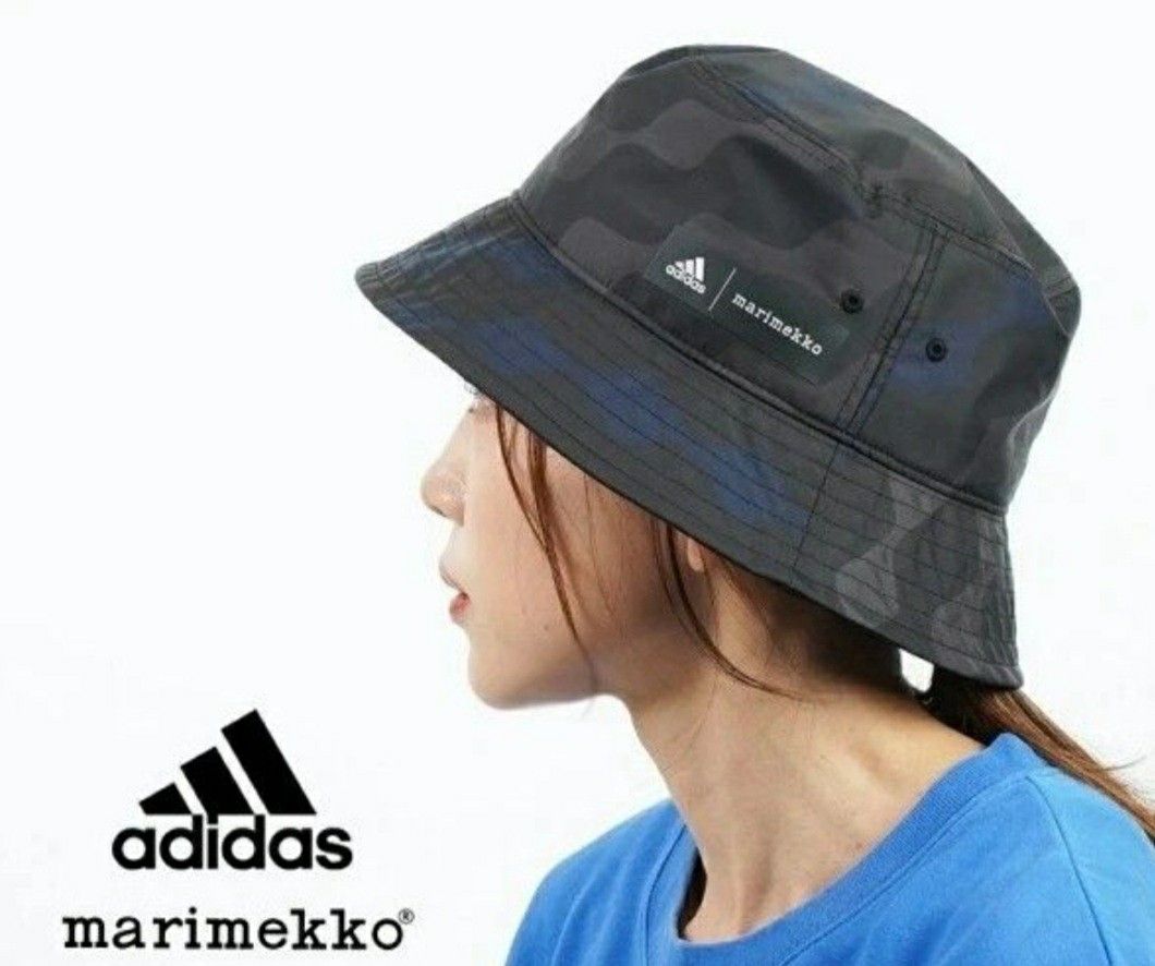 Authentic Adidas x marimekko bucket hat 漁夫帽, 女裝, 手錶及配件