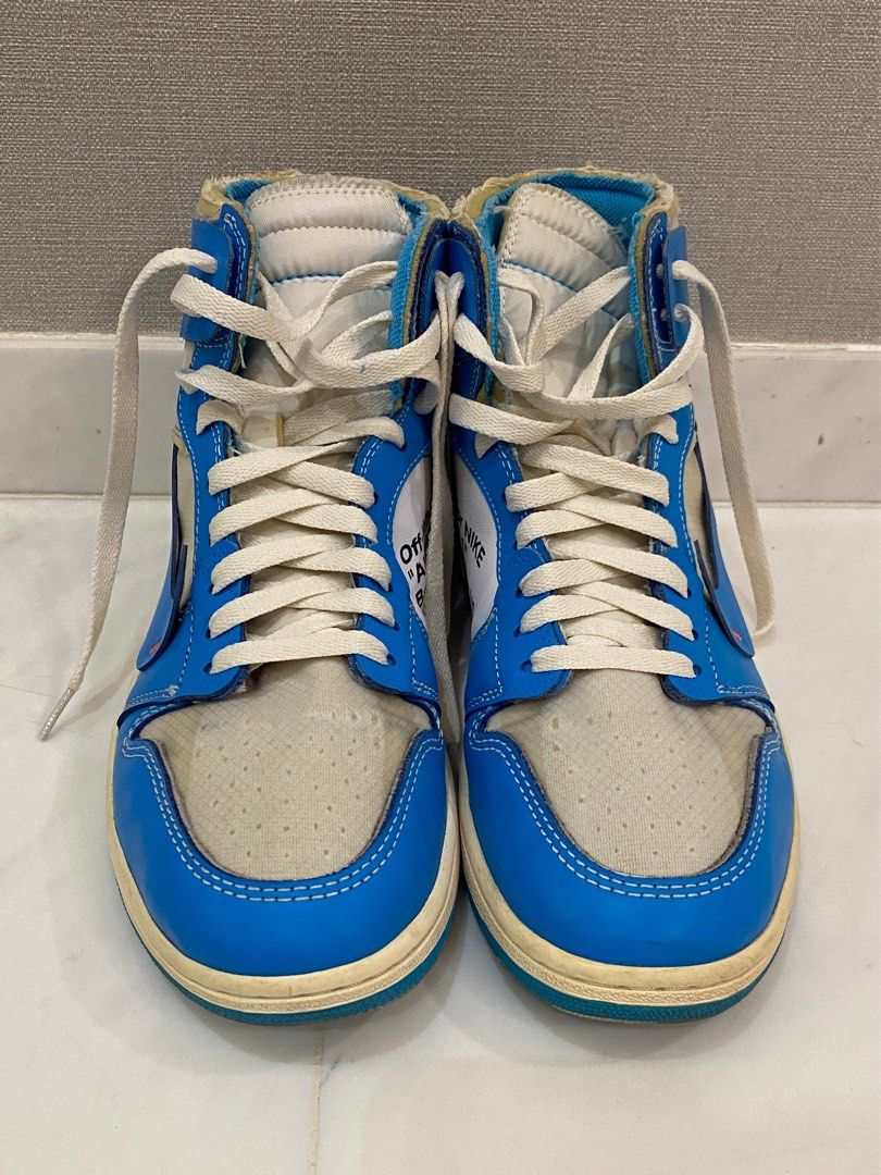 Nike air jordan discount off white blue