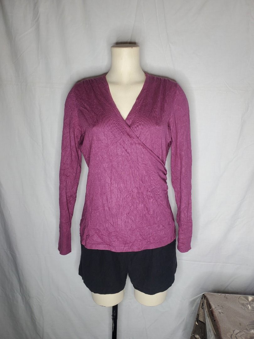 ANN TAYLOR Plain Pink Lonhsleeve for Women, Women's Fashion, Tops,  Longsleeves on Carousell