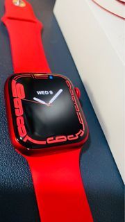 Apple Watch Series 8 Red Alumium Case 45MM