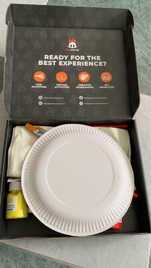 DIY Art Jamming Tote Bag Home Kit (the fun empire), Hobbies Toys