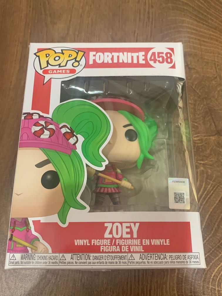 Funko Pop Games FortNite Zoey Vinyl Figure (458) 