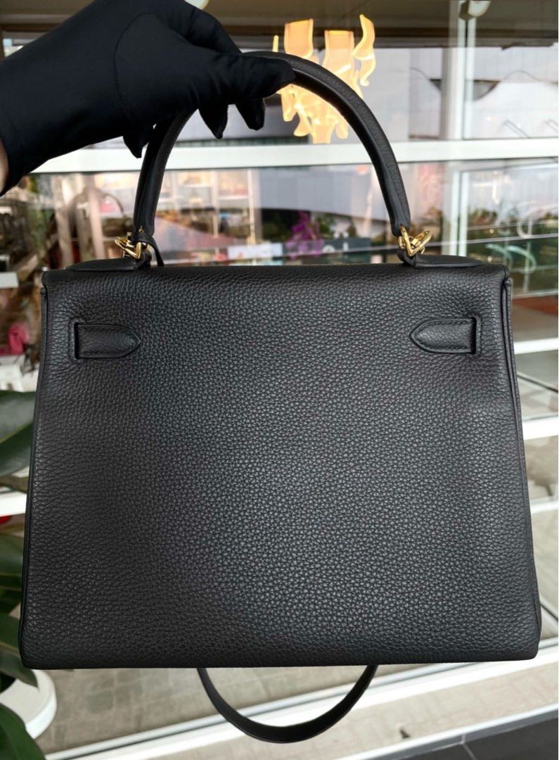 Hermes Kelly 28 😍 Gris Mouette Togo in GHW, Luxury, Bags & Wallets on  Carousell