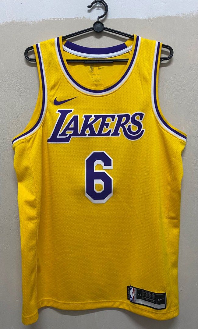 Nike LeBron James Lakers Jersey-Mamba Edition, Men's Fashion, Activewear on  Carousell