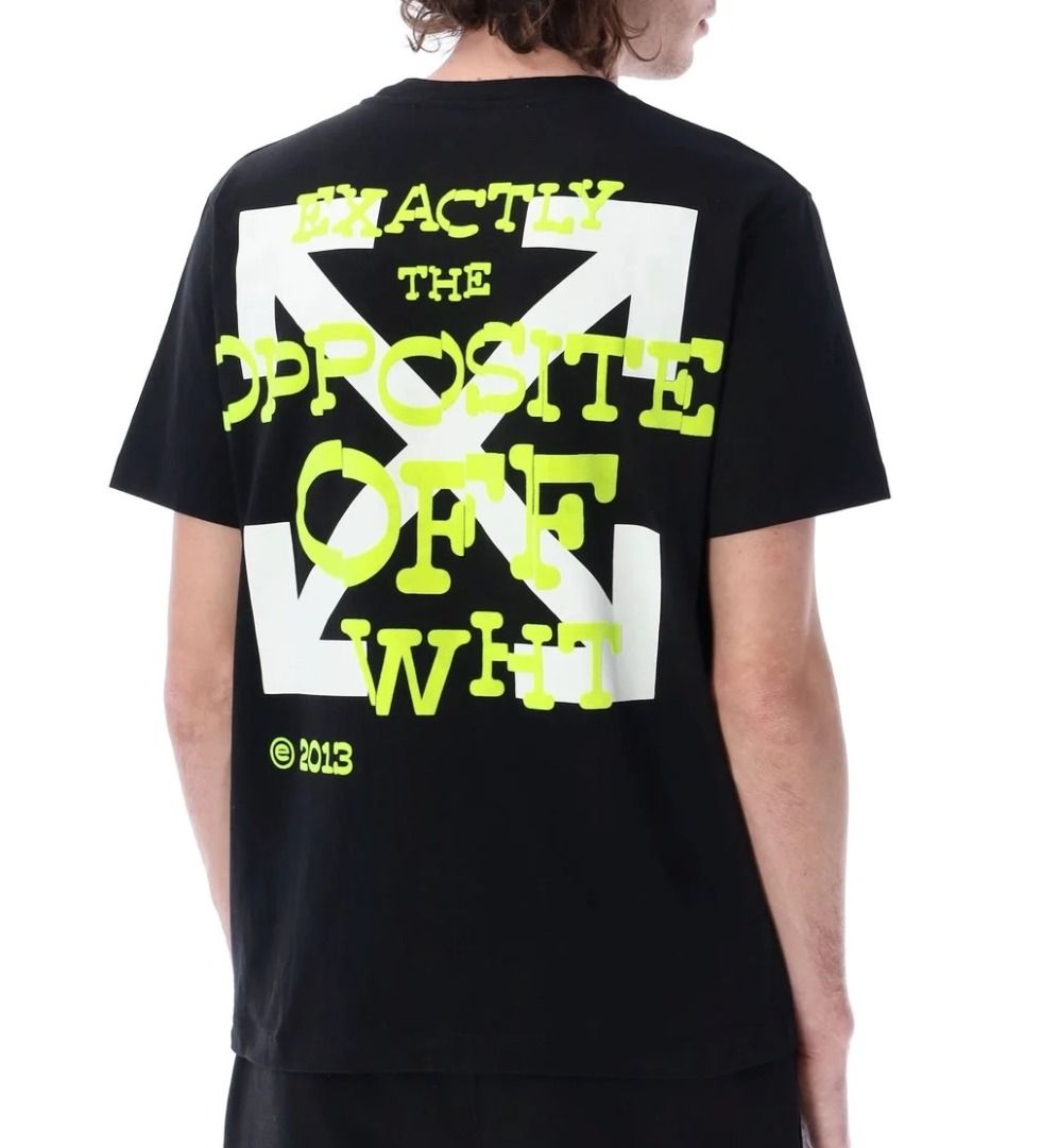 Off white top caution shirt