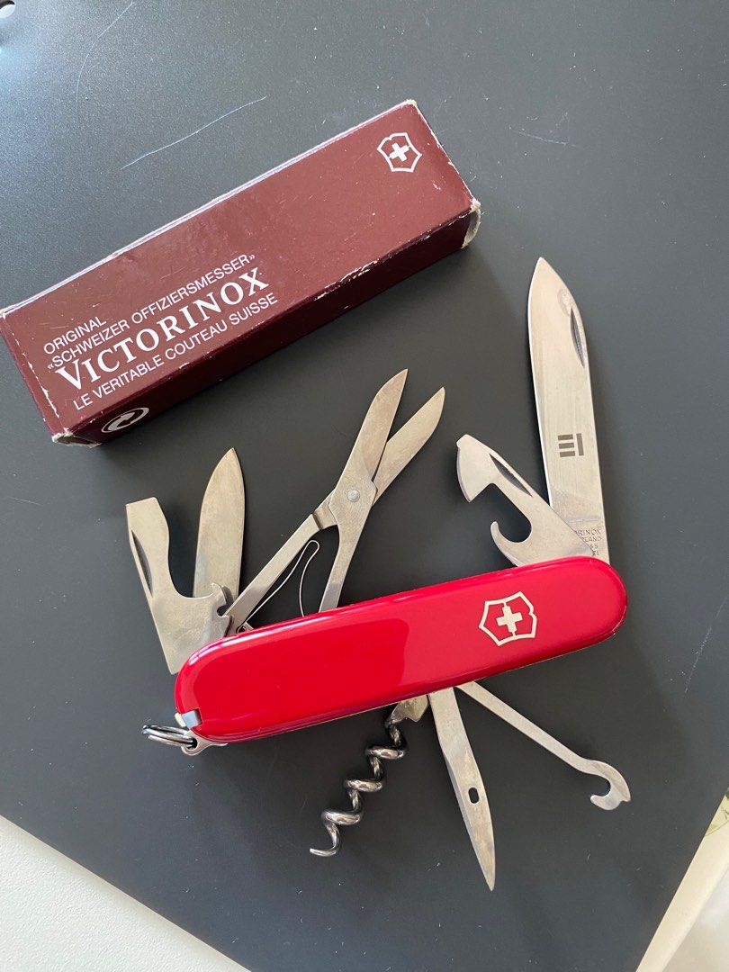 Authentic Victorinox - The Original Swiss Army Knife, Sports Equipment,  Hiking & Camping On Carousell