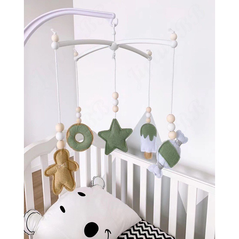 Bassinet hotsell mobile toys