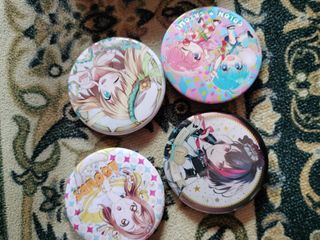 Badges Assorted Anime Combo