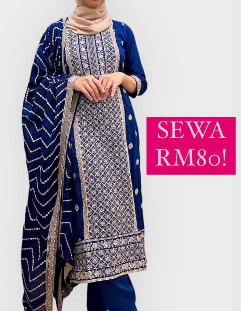 Punjabi suit muslimah top