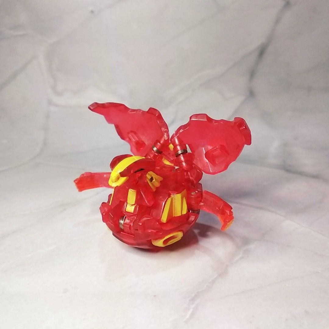Bakugan Translucent Pyrus Rubanoid on Carousell