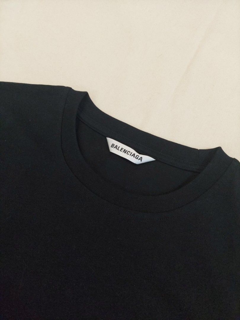 BALENCIAGA PARIS KOALA BORDIR BLACK TSHIRT KAOS LUXURY MADE IN PORTUGAL AUTHENTIC JAPAN SECOND MARKET Fesyen Wanita Pakaian Wanita Atasan di Carousell